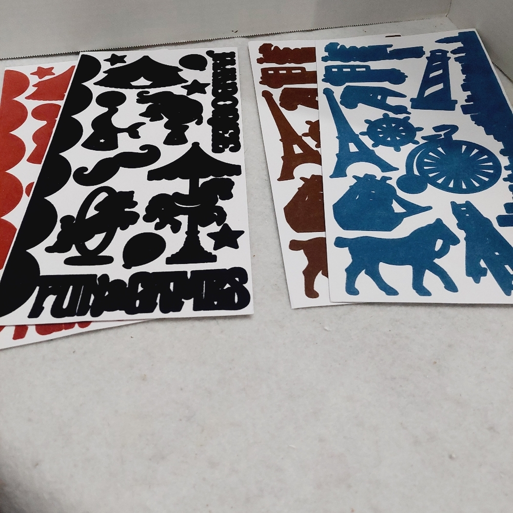 Vintage silhouettes stickers (245) - Picture 4 of 9